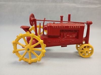 Massey Harris Die Cast Toy Tractor. 1/16th scale