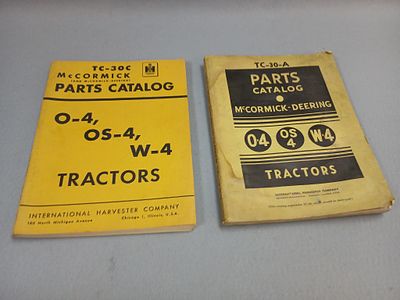McCormick Deering Part Catalogs. Includes 2 TC-30C, TC-30_A