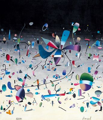 Ефимов Андрей. &laquo;8239Х (Восемь, два, три, девять, икс)&raquo;, 2019. Холст, акрил, масло. Размер 70 х 