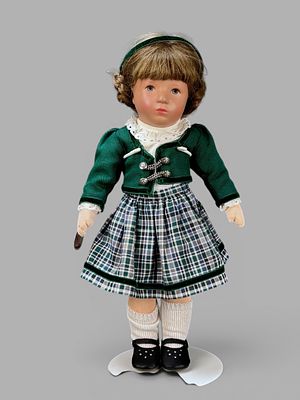 K&auml;the Kruse Puppe "Amelie", H&ouml;he ca. 37cm, in Originalkarton. K&auml;the Kruse Puppe "Amelie", H&ouml;he 