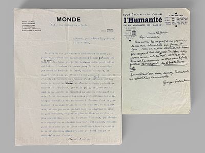 Barbusse, Henri (1873-1935), franz&ouml;sischer Schriftsteller und Politiker. Er war Gr&uuml;nder der soziali