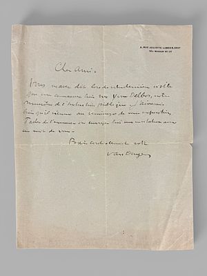 Van Dongen, Kees (1877-1968), Franz&ouml;sischer Maler niederl&auml;ndischer Herkunft, der haupts&auml;chlich in F