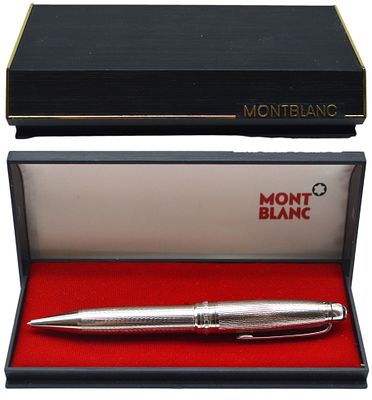 Mont Blanc Kugelschreiber. silberfarben