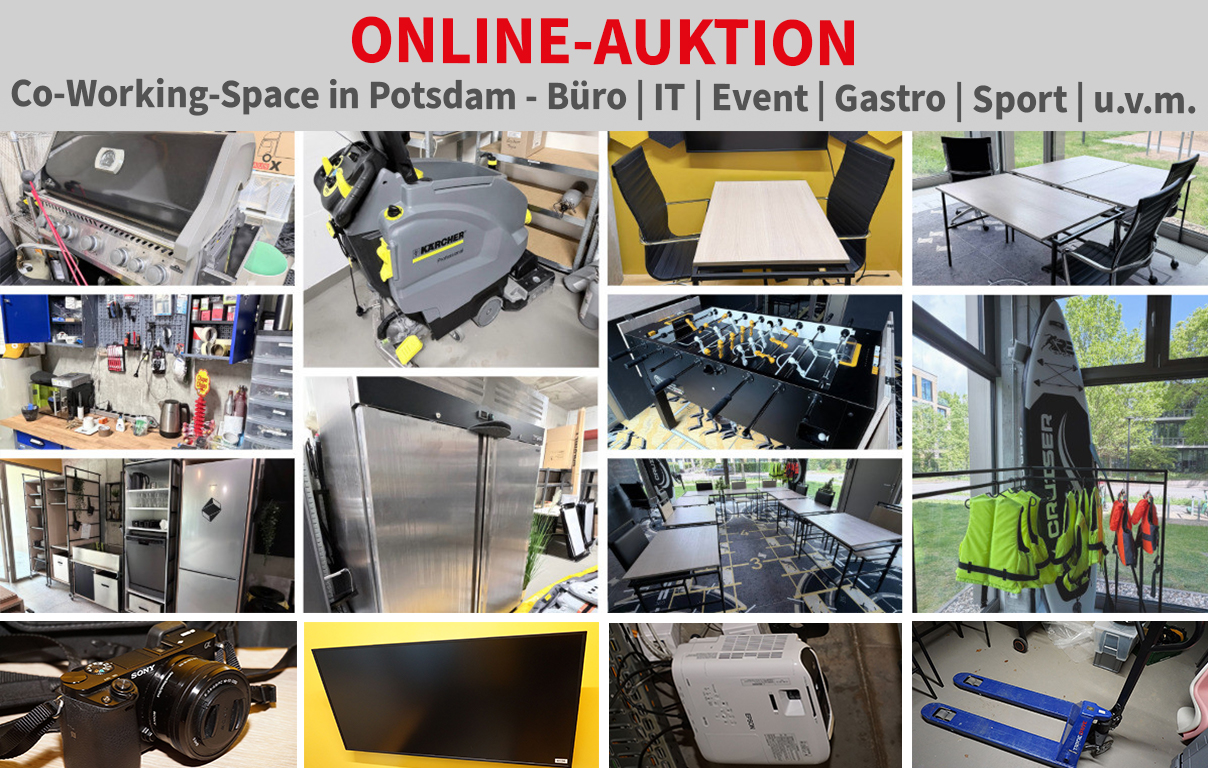 Auktionshaus Auktionspunkt de | Auktion 05261 | Aufl&ouml;sung eines CoWorking Office in Potsdam