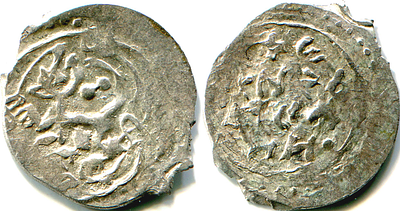 Нижегородское княжество. Василий Дмитриевич Московский. Денга. 1415-1416 гг. Довольно редкая 