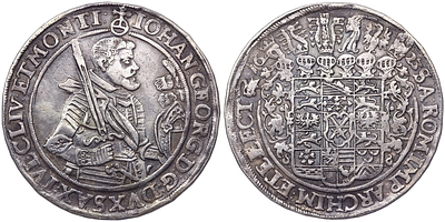 Талер 1623 года. Германия. Саксония. AU. Талер 1623 года. Германия. Саксония. м.д. Хемниц. 