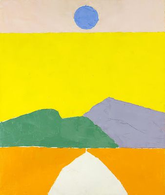Etel Adnan - Etel Adnan (1925-2021) - Untitled, 2014. Etel Adnan (1925-2021) | Lebanon - United 