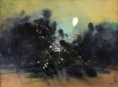 Cheong Soo Pieng - Cheong Soo Pieng (1917-1983) - Celestial Abstraction, 1963. Cheong Soo Pieng 
