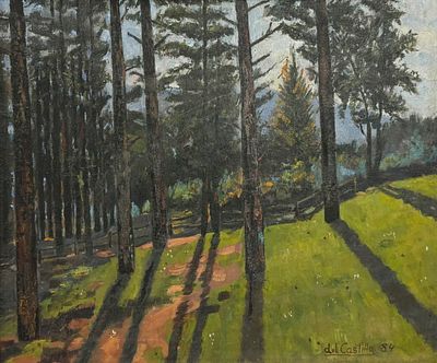D. Castillo - D. Castillo - Landscape, 1984. D. Castillo | Unknown Nationality Landscape 