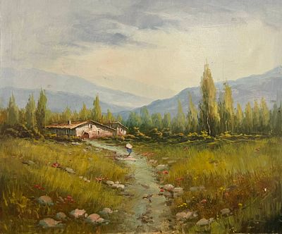 Unknown artist - Unknown artist - Landscape. Unknown Artist | 20th Century Landscape Oil on 