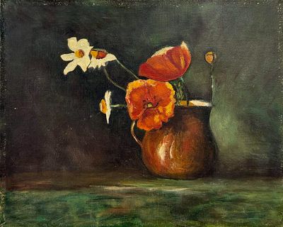 Unknown artist - Unknown artist - Still life. Unknown Artist | 20th Century Still Life Oil on 