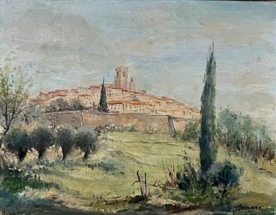 Michel Jamart - Michel Jamart - Landscape. Michel Jamart | France Landscape Oil on panel Signed 