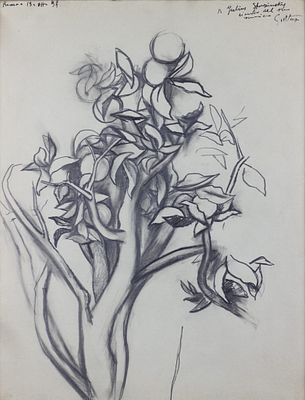 Renato Guttuso (1911-1987) - Flowers, 1954. Renato Guttuso (1911–1987) | Italy “Flowers”, 1954 