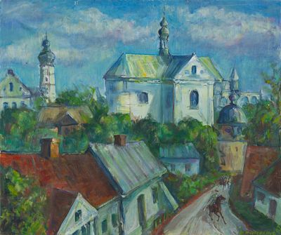 Edward Kieferling (1933-1998) - Parish Church in Jarosław, 1987. Edward Kieferling (1933–1998) | 