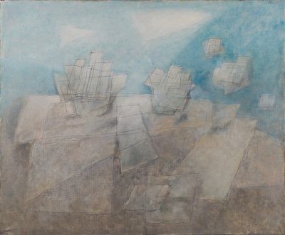 Josef Sima (1891-1971) - Poesie de la lumiere, 1961. Josef Šíma (1891–1971) | Czech Republic Oil 