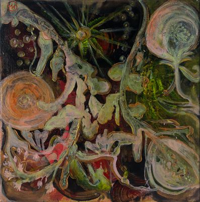 Mariola Wroblewski - Floralis. Mariola Wroblewski (b. 1972) | Poland Acrylic on canvas Signed: 