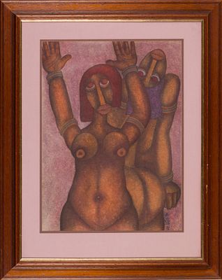 Solly Malope (b. 1953) - Nude Women, 1986. Solly Malope (b. 1953) | South Africa Nude Women 