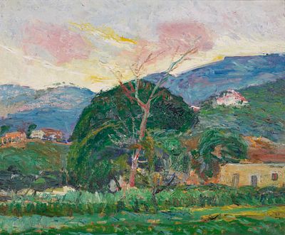 Narcis Galia i Adell - Catalan Landscape. Narcis Galia i Adell | Catalan Landscape Oil on 