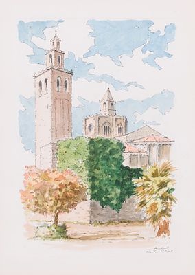 20th Century Catalan School - Monestir de Sant Cugat. 20th Century Catalan School | Monestir de 