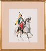 20th Century Catalan School - Napoleonic Cavalryman. 20th Century Catalan School | Napoleonic Image - 1