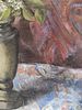 ABRAHAM BAYLINSON RUSSIAN MODERNIST OIL STILL LIFE 1934. This vibrant original oil on canvas Image - 4