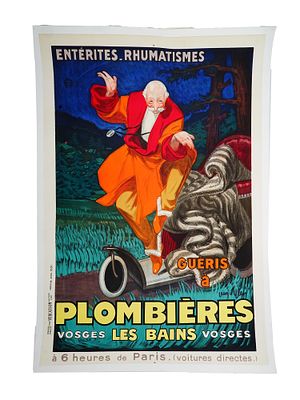 JEAN D'YLEN 1931 FRENCH TRAVEL LITHOGRAPH POSTER. Jean d'Ylen (French, 1886–1938). Color 