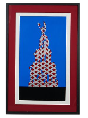 ROSTISLAV LEBEDEV RUSSIAN LIMITED EDITION LITHOGRAPH. Rostislav Lebedev (Russian, b. 1946). 