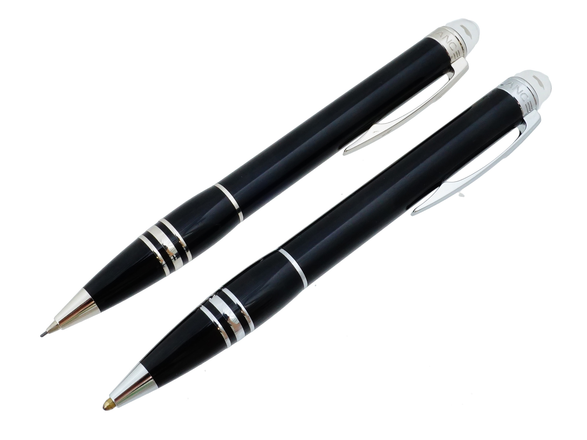 GERMAN MONTBLANC STARWALKER PEN AND PENCIL SET
