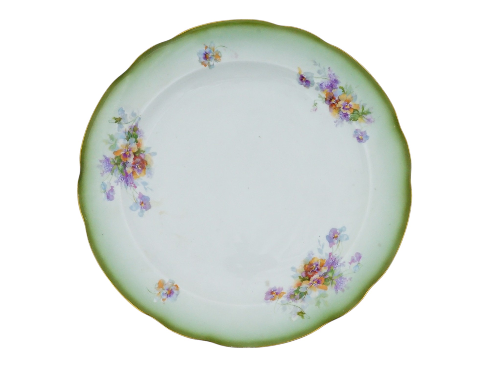 IMPERIAL RUSSIAN KUZNETSOV PORCELAIN CHARGER
