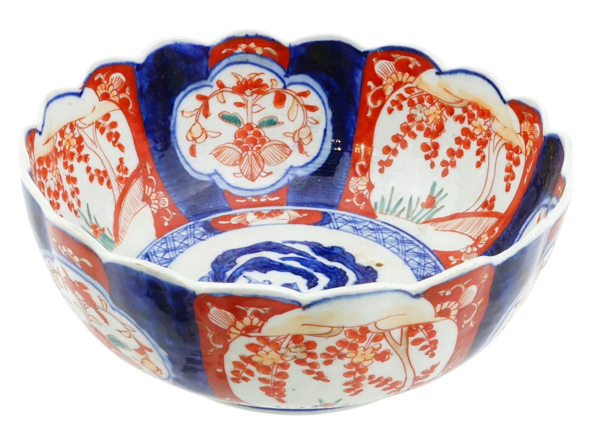 ANTIQUE JAPANESE SHOWA ERA IMARI PORCELAIN BOWL