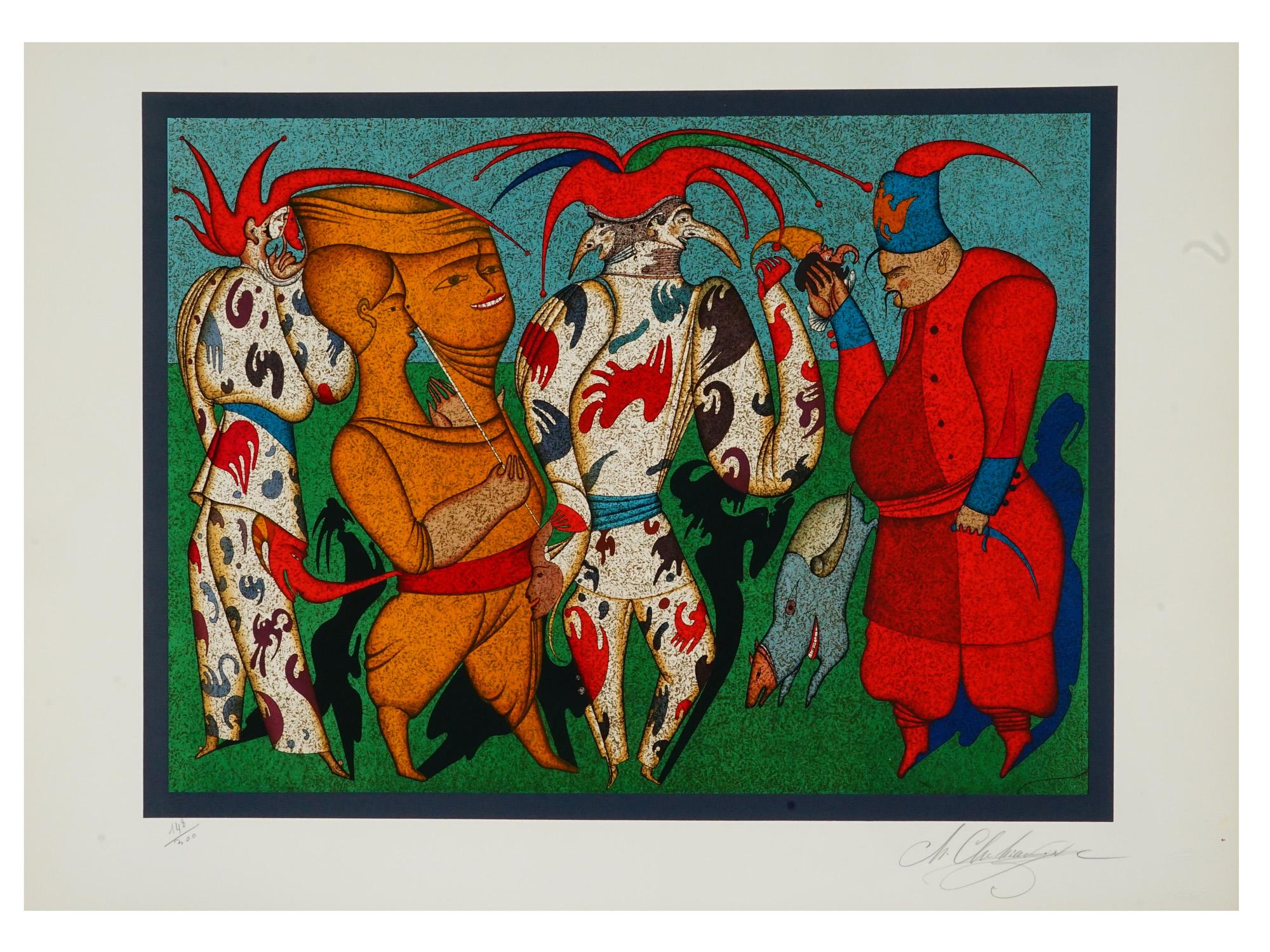 MIHAIL CHEMIAKIN RUSSIAN LIMITED EDITION LITHOGRAPH