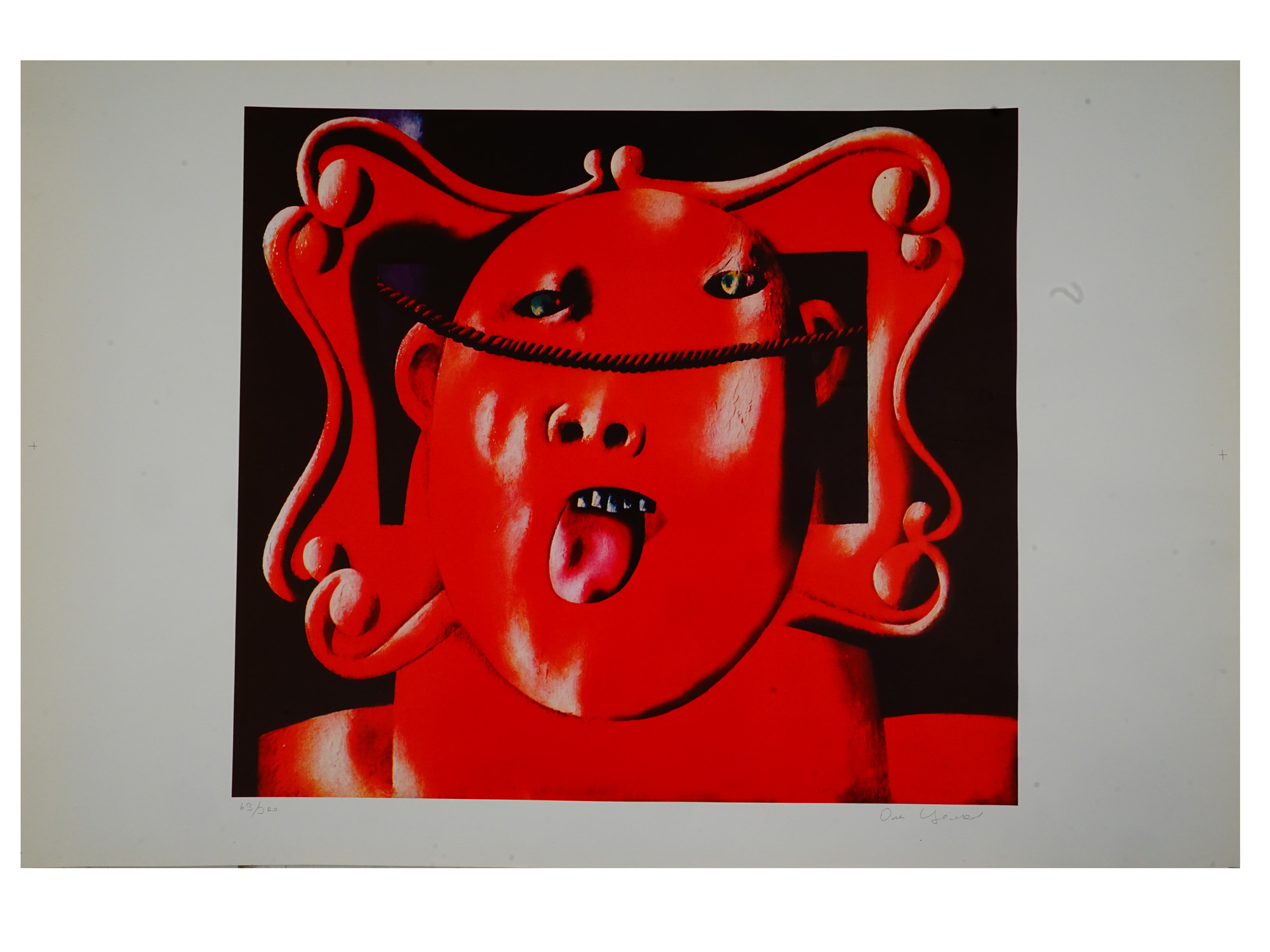 OLEG TSELKOV RUSSIAN LTD ED LITHOGRAPH CIRCUS