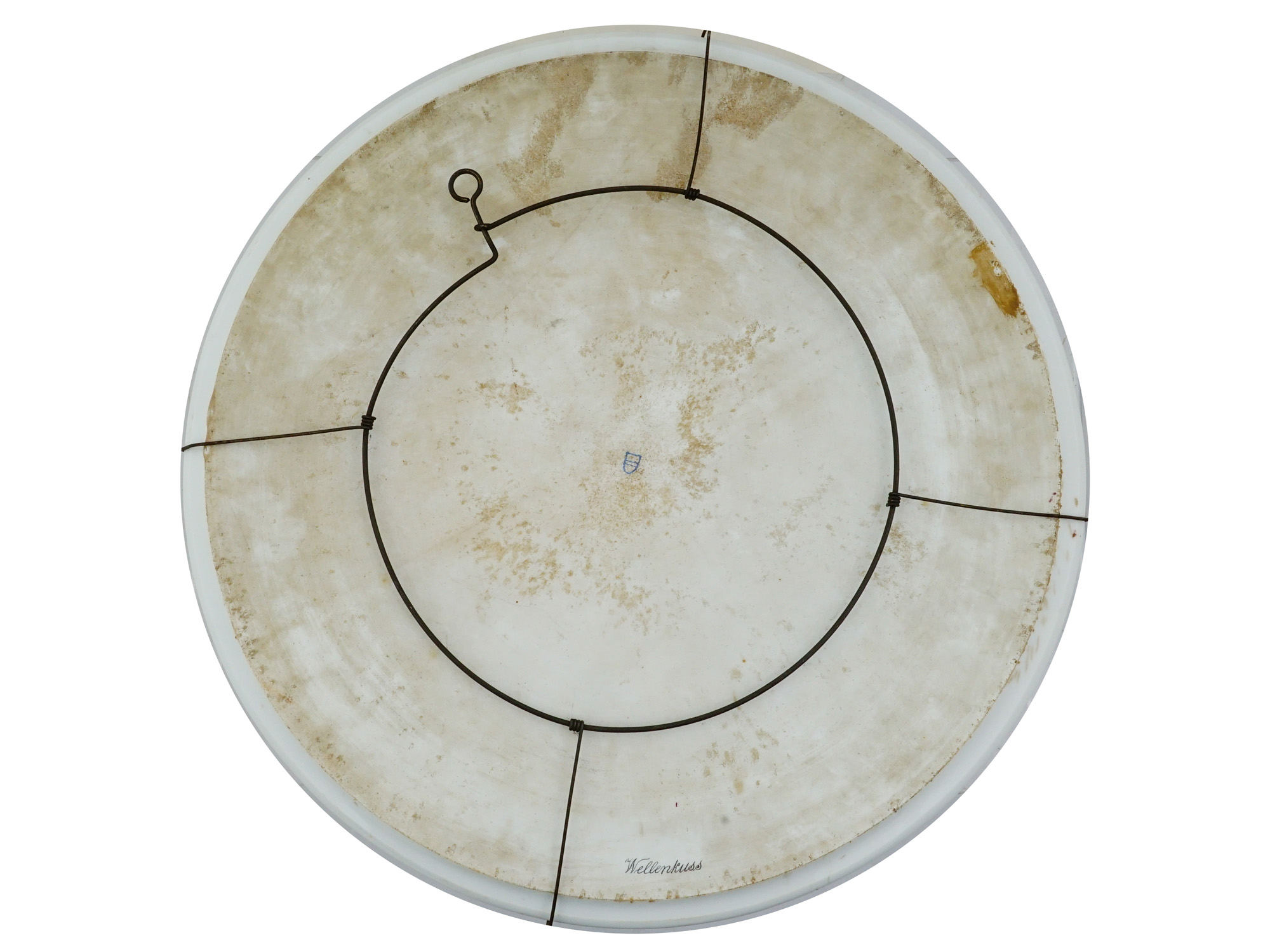 ANTIQUE 19TH C ROYAL VIENNA CABINET PORCELAIN PLATE