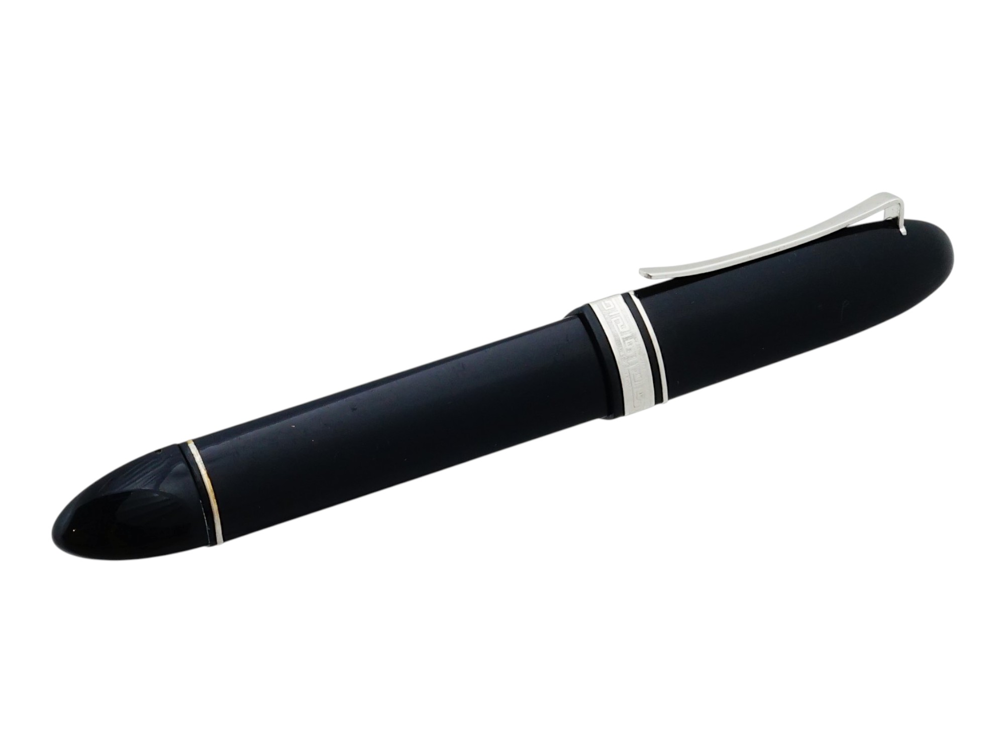 ITALIAN OMAS 360 BLACK RESIN ROLLERBALL PEN