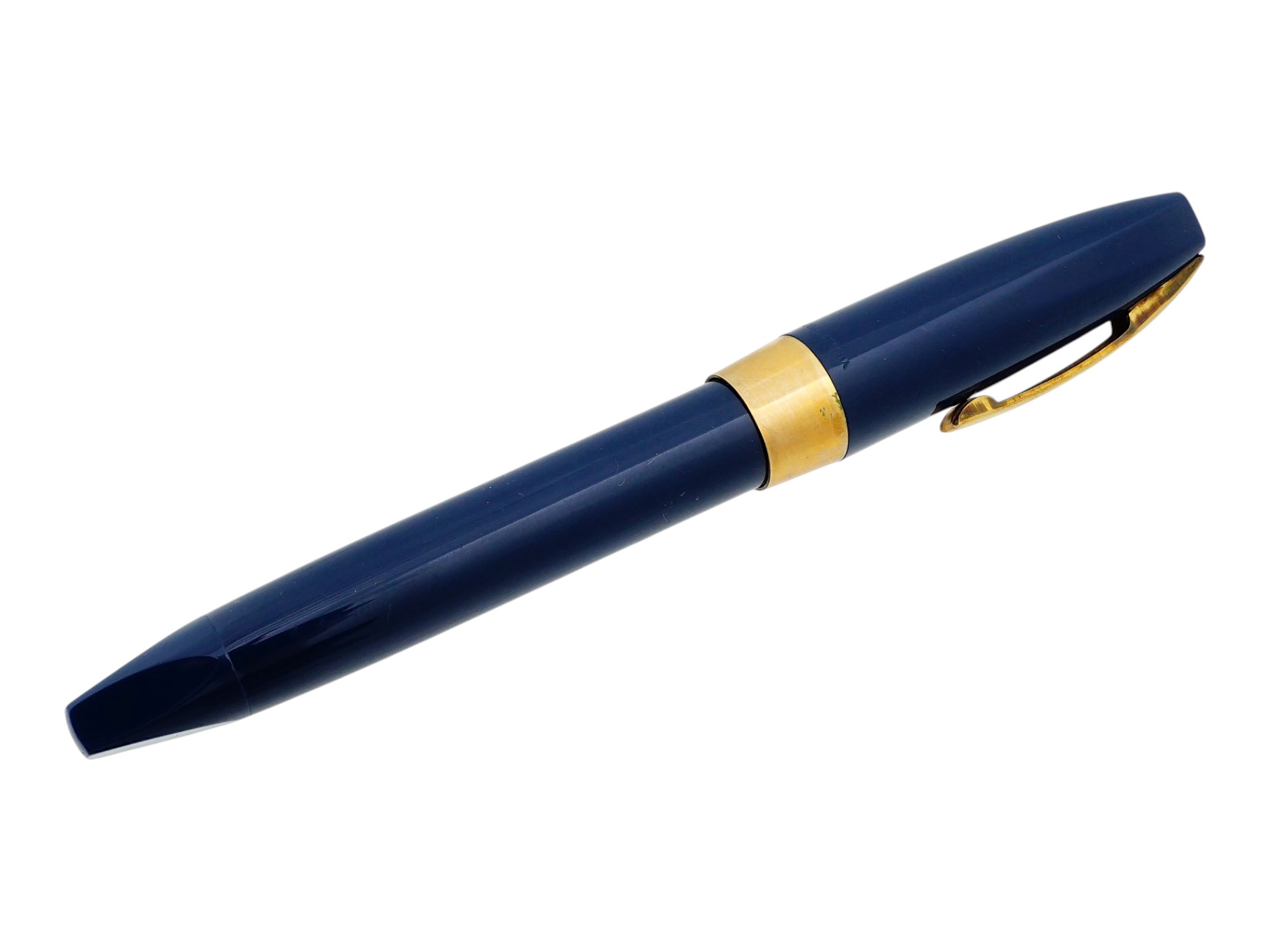 VINTAGE AUSTRALIAN SHEAFFER BLUE SNORKEL FOUNTAIN PEN
