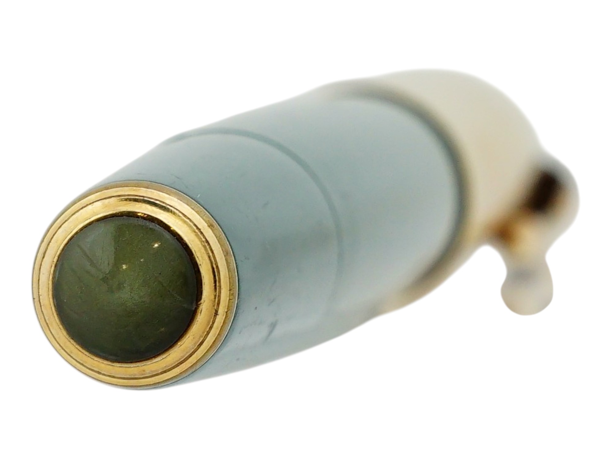 VINTAGE USA PARKER 51 GREEN GOLD FILLED FOUNTAIN PEN