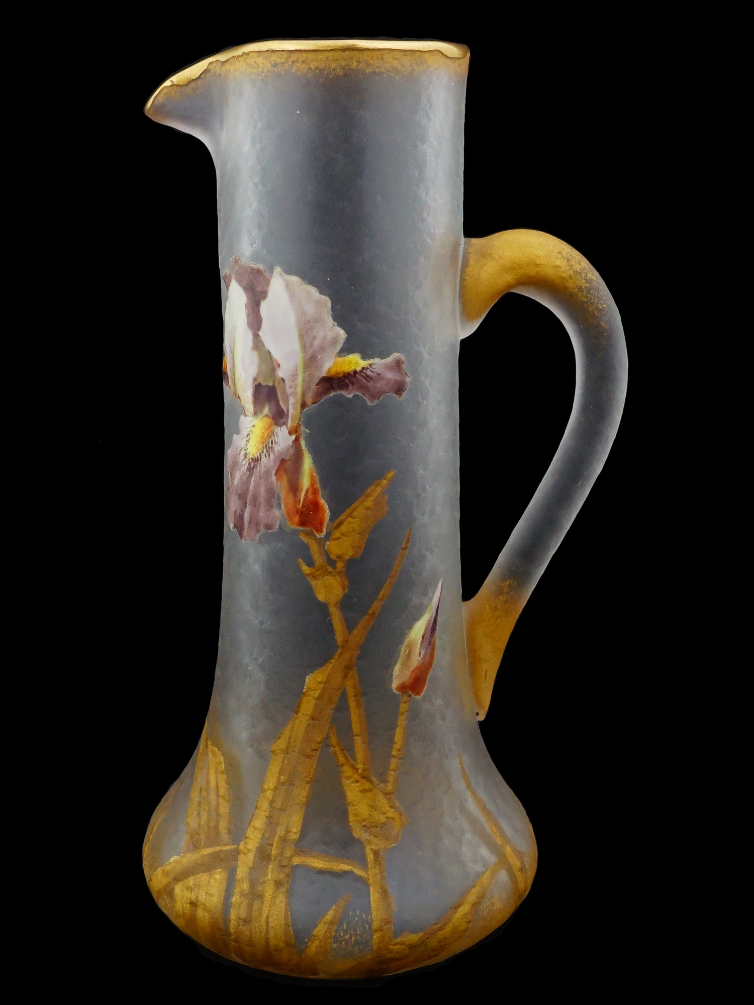 ART NOUVEAU LEGRAS & CIE CAMEO GLASS PITCHER