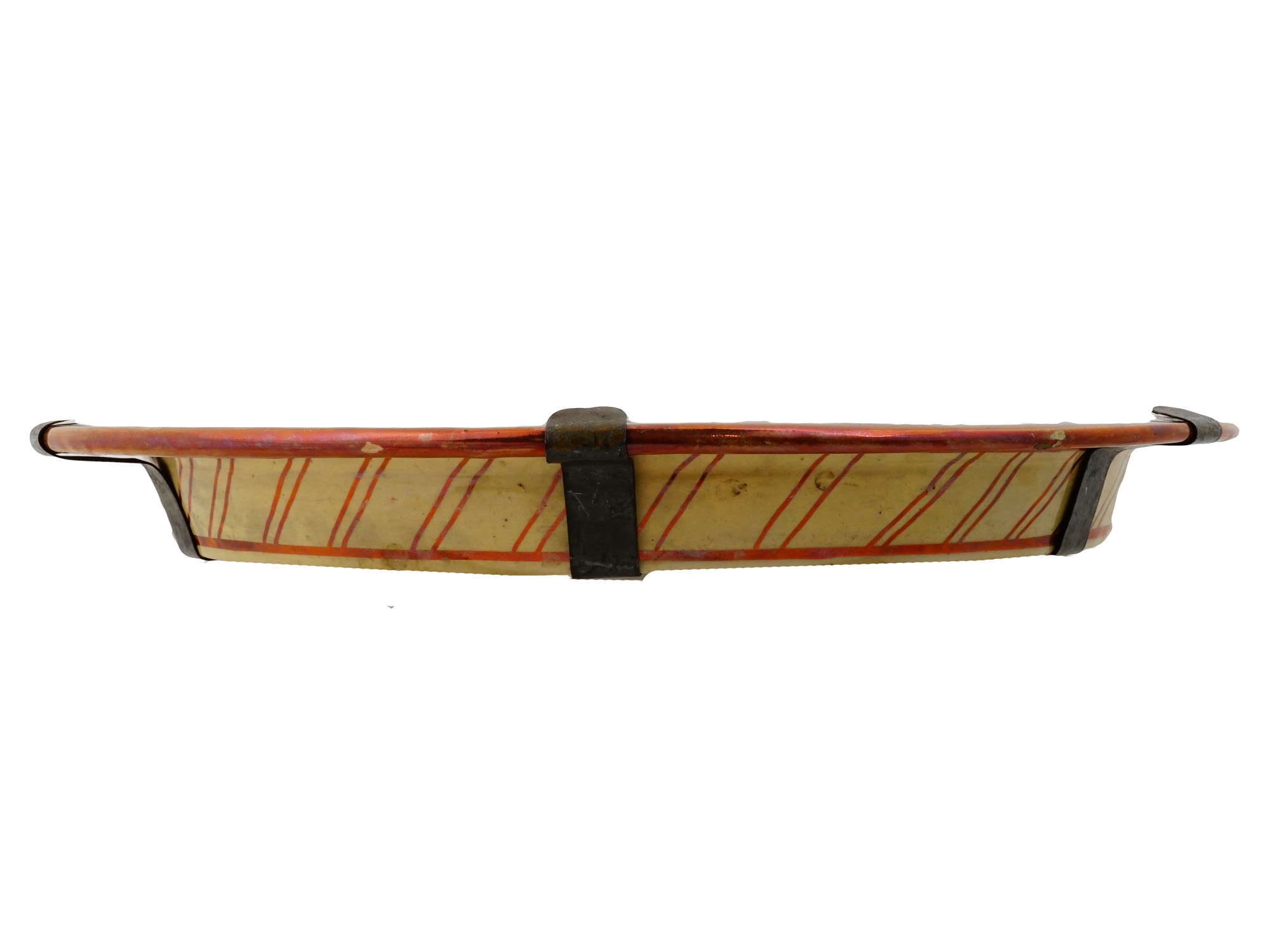 HISPANO MORESQUE STYLE COPPER-LUSTRE AND BLUE DISH