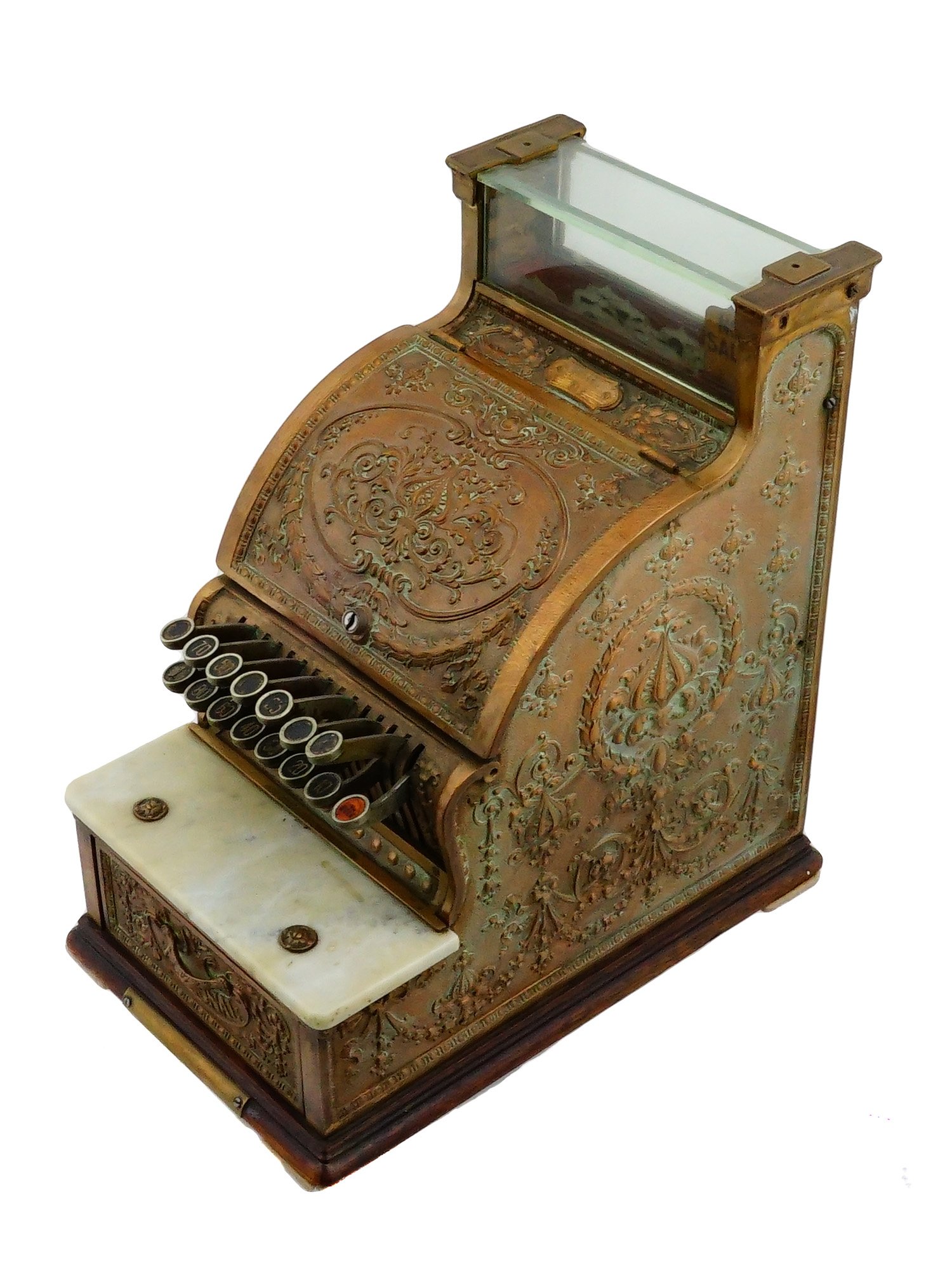 ANTIQUE AMERICAN NATIONAL CASH REGISTER MODEL 313