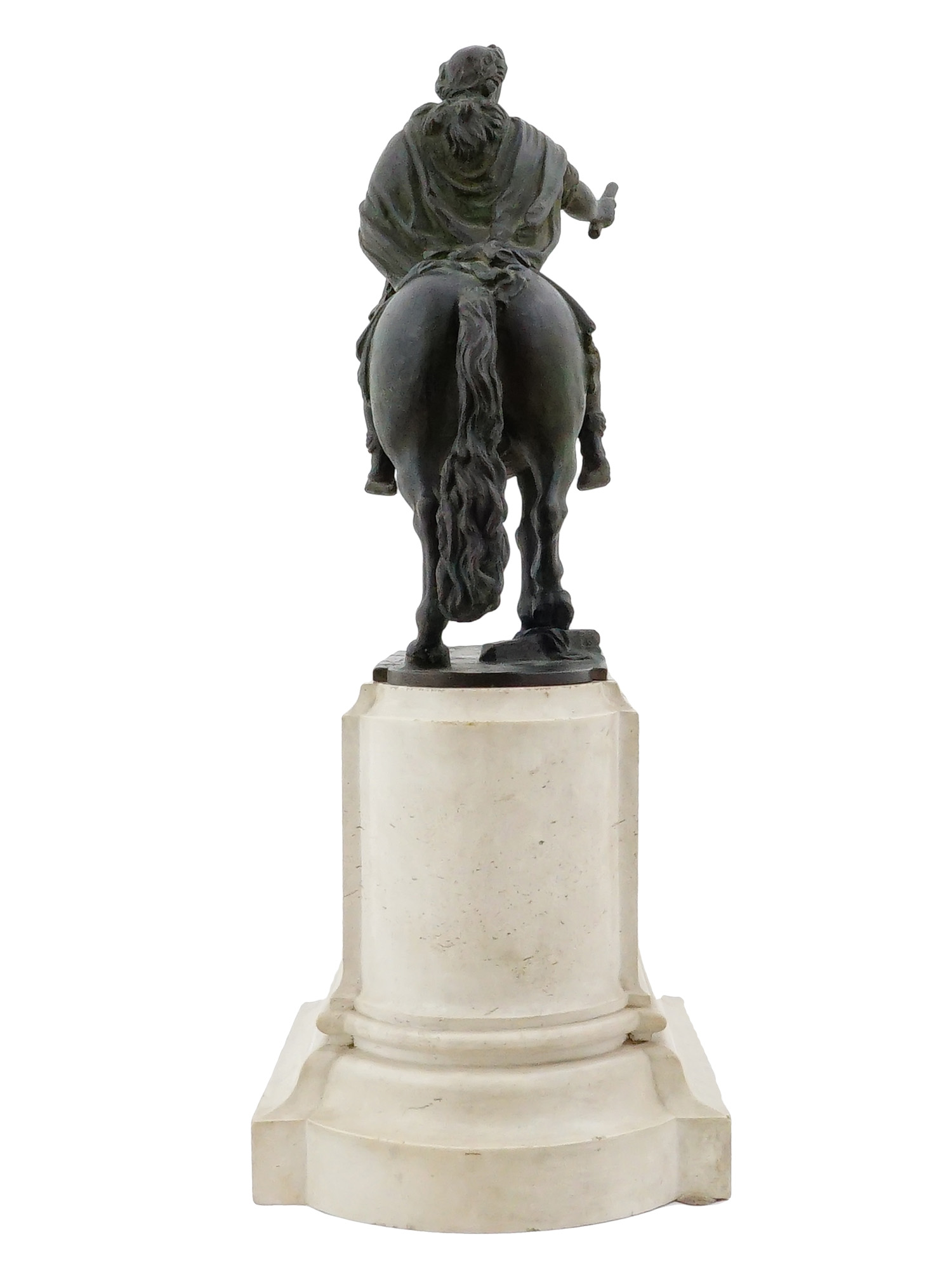 AFTER MANUEL TOLSA SPANISH BRONZE SCULPTURE CARLOS IV