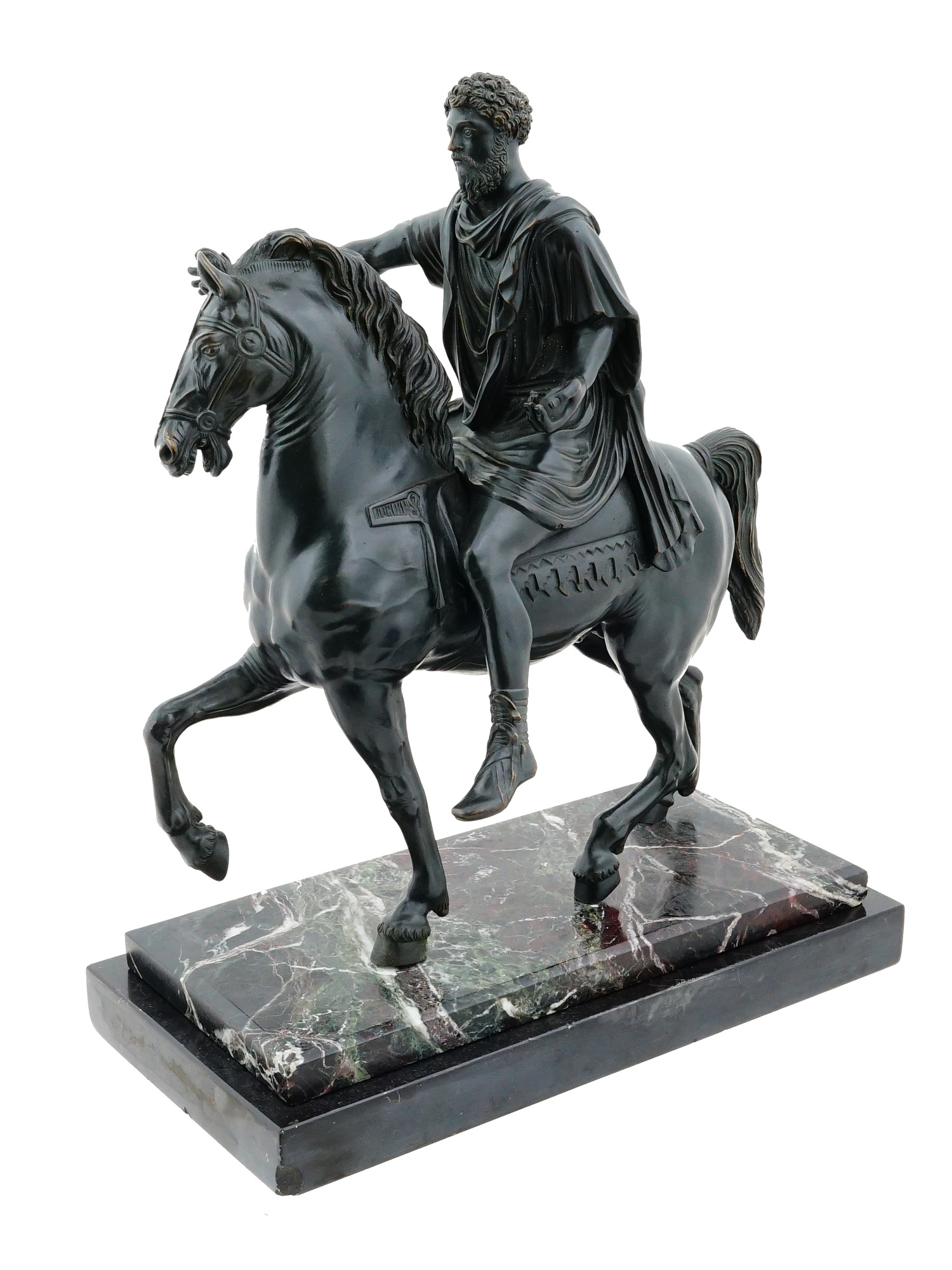 ANTIQUE GRAND TOUR BRONZE SCULPTURE MARCUS AURELIUS