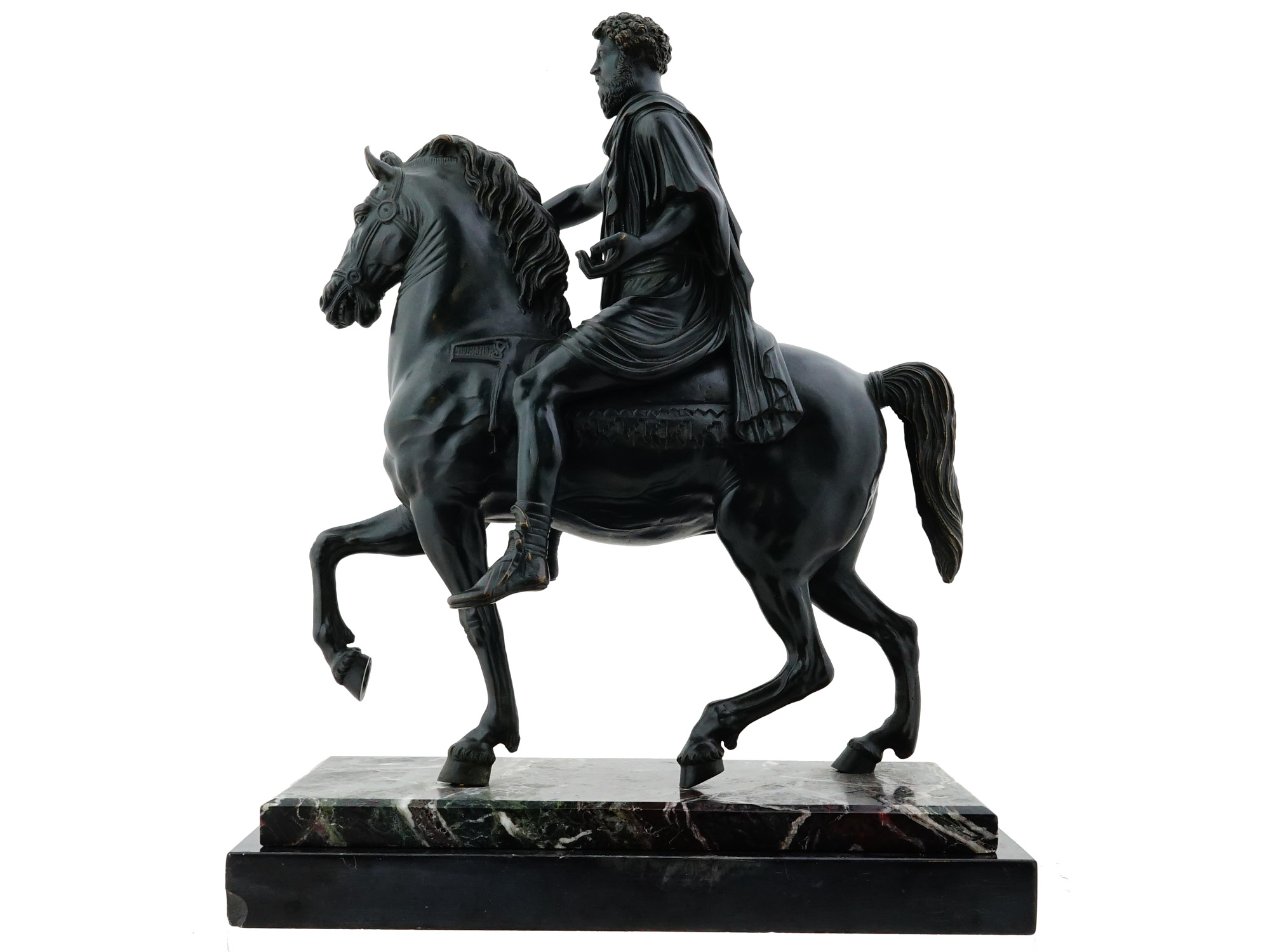 ANTIQUE GRAND TOUR BRONZE SCULPTURE MARCUS AURELIUS