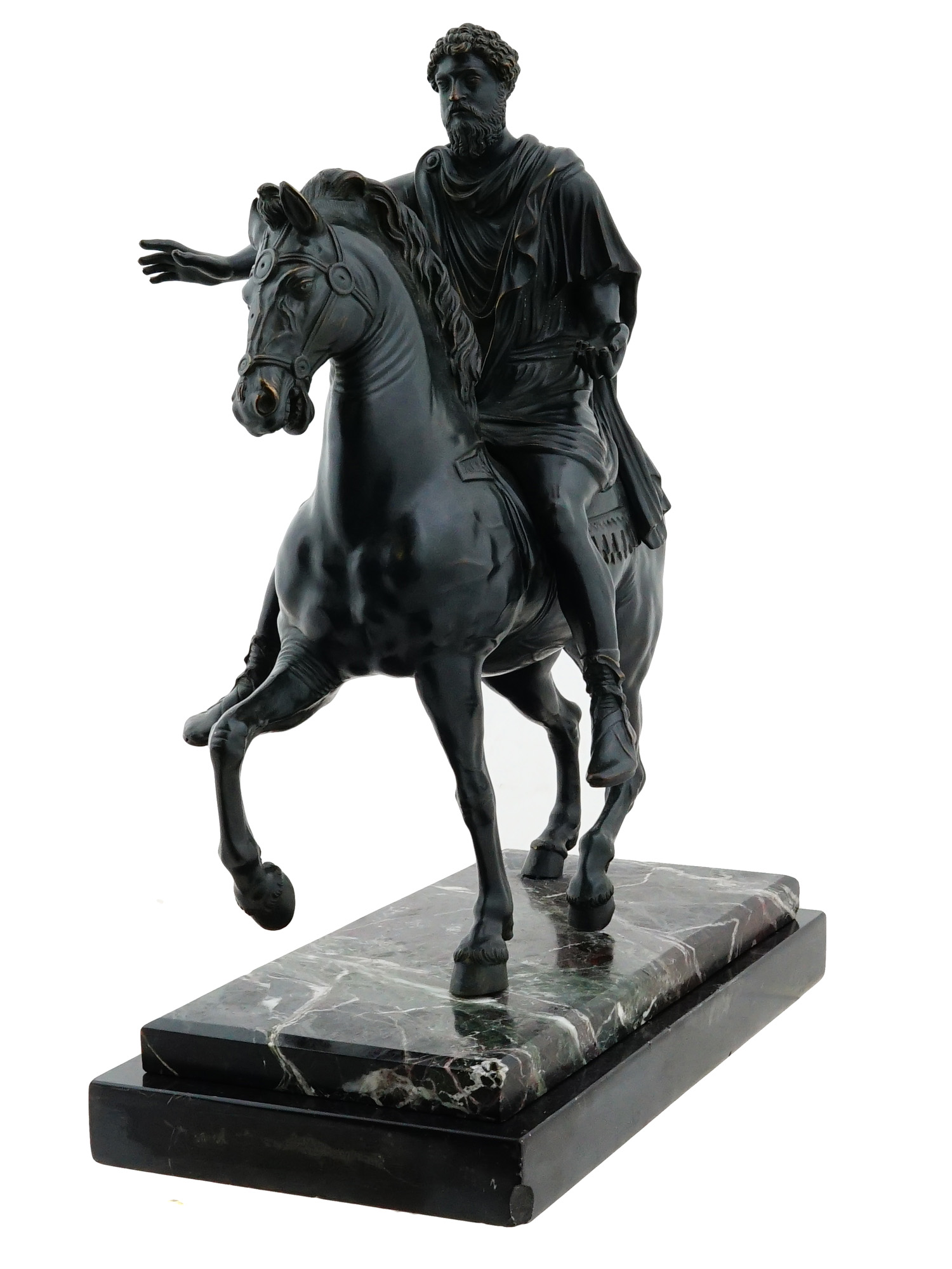 ANTIQUE GRAND TOUR BRONZE SCULPTURE MARCUS AURELIUS