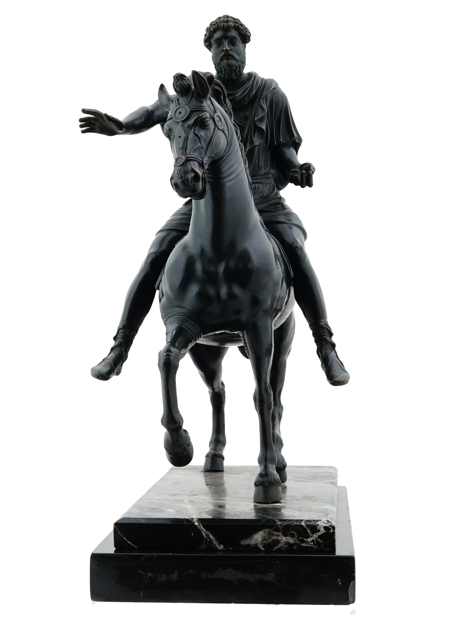 ANTIQUE GRAND TOUR BRONZE SCULPTURE MARCUS AURELIUS