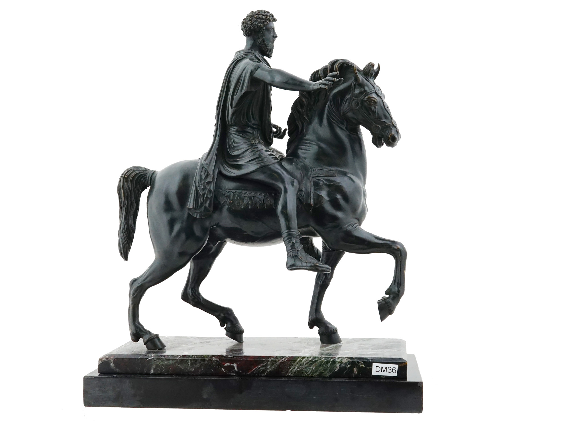 ANTIQUE GRAND TOUR BRONZE SCULPTURE MARCUS AURELIUS