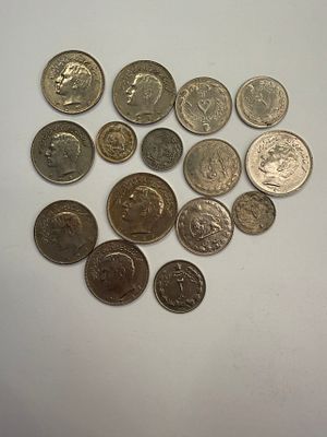 אוסף מטבעות איראן / פרס – תקופת מוחמד רזא שאה פהלווי 
אוסף מגוון של מטבעות איראניים מקוריים 