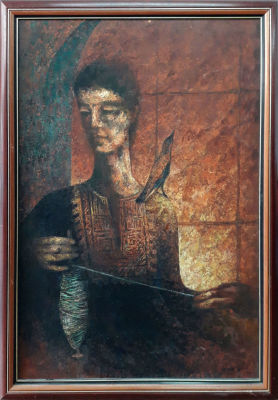 Miriam Einhorn - Oil on cardboard, 70x100 cm 
Miriam Einhorn, a painter, was born in 