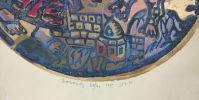 Shmuel Bonneh - lithograph 
signed 
dated 1969 
size : 40 cm diameter 
Shmuel Bonneh, Israeli Image - 1