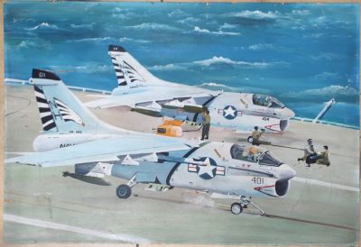 אודי - 1975 oil on cardboard