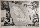 Map French Colonies, Martinique, South America
"Colonies Franciases". Geography and Statistics Image - 1
